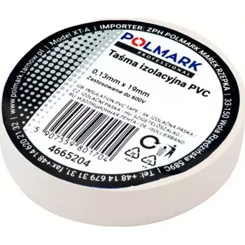 Izolační páska Elektrická izolační páska 10m bílá