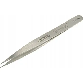 Péče o řasy a obočí Precizní pinzeta Ostrá Pinzeta Xytronic 00-sa 120 mm Nerezová Ocel