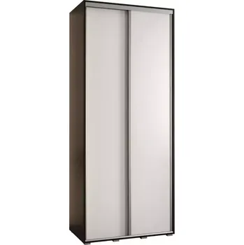 Předsíňová stěna Skříň 45 Canaris 1 100 černá/bílá/silver