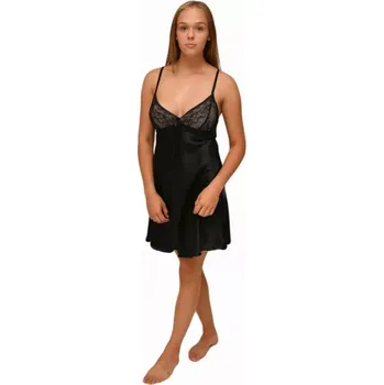 Dámská noční košile Dámská noční košilka Follia satén Mabel