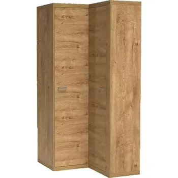 Předsíňová stěna Skříň Rohová Natural 87/109cm Ribbeck
