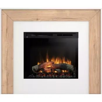 Elektrický krb Zuni 28 beton/černá