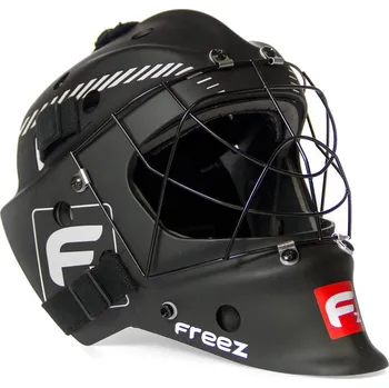 Florbalová maska Freez Goalie Helmet Z-280 Black SR Brankářská maska vel. SR