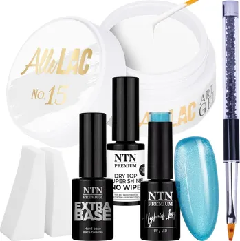 Lak na nehty Sada na nehty Babyboomer Pro 6 v 1, štětec a houbičky na Gel podkladové Houbičky