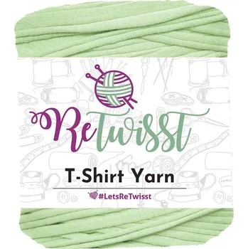 Příze špagáty ReTwisst pastelově zelená