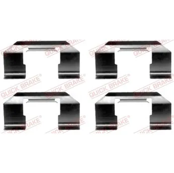 Brzdový systém Sada příslušenství obložení kotoučové brzdy QUICK BRAKE 109-1174 QB