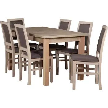 Jídelní set Jídelní Set Arkadia 1+6 dub sonoma