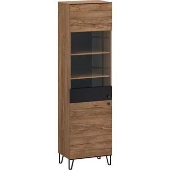 Vinotéka Vitrína Weil a burgund oak