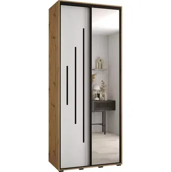 Předsíňová stěna Skříň 45 Canaris 13 110 artisan/bílá/černá