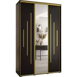 Skříň 45 Canaris 13 180 černá/gold