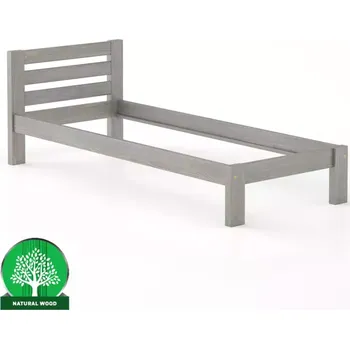 Ložnicová sestava Postel Borovice Lk127–80x200 grey