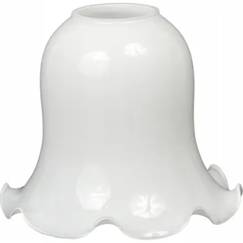 Stínidlo Stínidlo Huta Szkła "Łużyce" 14,5 cm patice E27 bílé