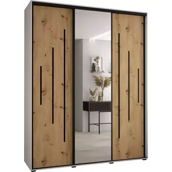 Předsíňová stěna Skříň 45 Canaris 13 200 bílá/artisan/černá