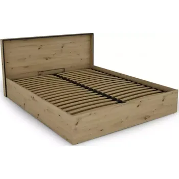 Ložnicová sestava Postel Capannoli 160 dub artisan/černá