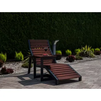 Zahradní lehátko Zahradní lehátko Loft palisandr