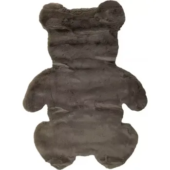 Koberec Koberec Rabbit Fur Timmy-F 0,8/1,1 Tcf7 Medvídek, šedý