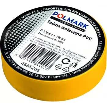 Izolační páska Elektrická izolační páska 10m žlutá
