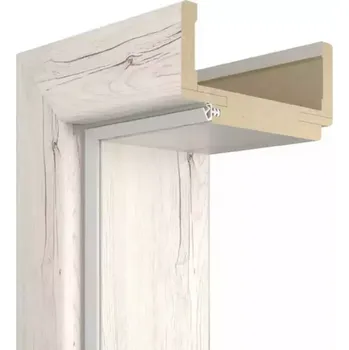 Interiérové dveře Zárubeň regulovatelná 80L 180-220 dub sněžný