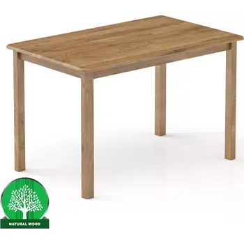 Jídelní stůl Stůl borovice ST104-120x75x75 dub