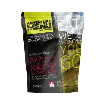 Adventure Menu Rýžový nákyp se švestkami