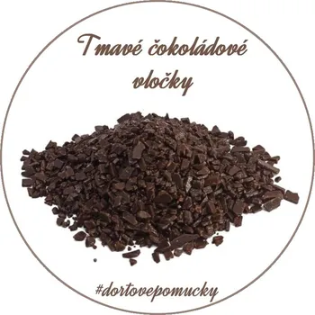 Přisada na vaření a pečení Tmavé šupiny z polevy na zdobení (50 g)