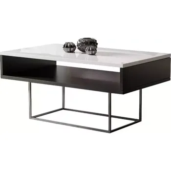 Obývací stěna Konferenční stolek Enna 100 bílý lesk