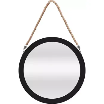 Koupelnový nábytek Zrcadlo kulaté fi25.5 černé bxpp-m-yb