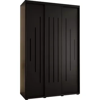 Předsíňová stěna Skříň 45 Canaris 12 160 černá/černá