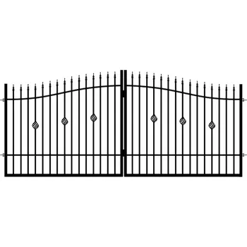 Plot BRÁNA DVOUKŘÍDLÁ MARIKA 130-150 X 350 CM