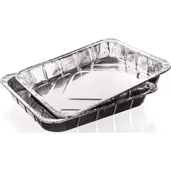 Zahradní gril Sada grilovacích alu nádob 1,1L, 2ks