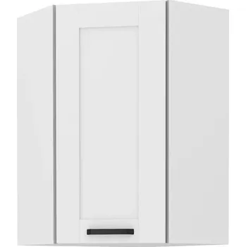 Kuchyňská Skříňka LUNA BÍLÝ/BÍLÝ 60X60 GN-90 1F (45°)