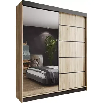 Kancelářská sestava Skříň Amo 200 Dub Sonoma