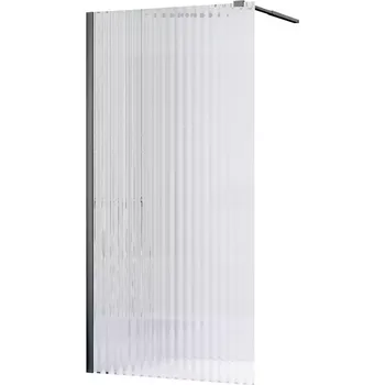 Sprchová zástěna Walk-In Fly 90x195 black