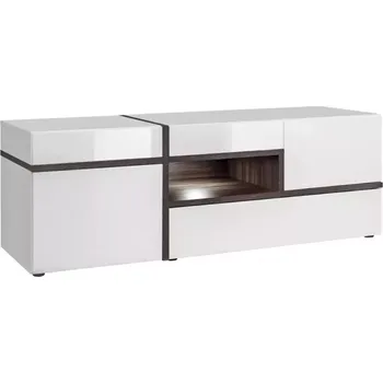 Televizní stolek Tv Stolek Cross Bily/Perla Elm Pew Cs Rtv