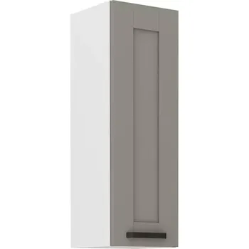 Kuchyňská skříňka Luna claygrey/bílá 30G-90 1F