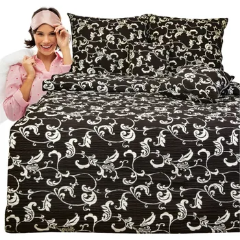 Povlečení Krepové povlečení 140x200 1x70/80 Břečťan Hnědá Hrubá kůra Vysoká