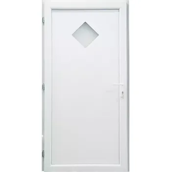 Vchodové dveře Vchodové dveře Madeleine Eco D19 80L 88x198x6 bílý