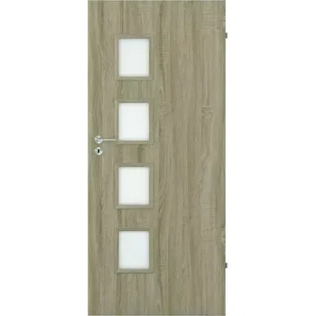 Interiérové dveře Interiérové dveře Dallas 4*4 90P dub bělený