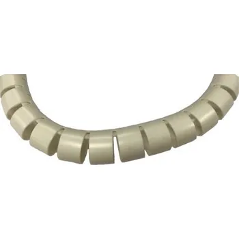 kabelová chránička Kabelová spirálová bužírka PP Bílá 25mm RS PRO