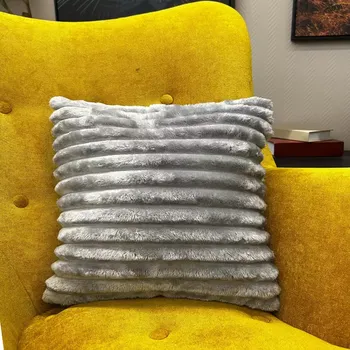 Polštář Povlak na polštář Laura 40x40 cm 8 světle šedý