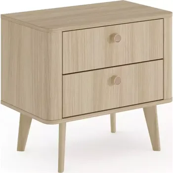 Noční stolek Noční stolek Viki E 2S dub barista