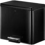 Odpadkový koš Eko Essential 15+15l černý 822844