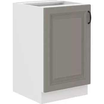 Kuchyňská skříňka Kuchyňská Skříňka Stilo claygrey/bílá 50ZL 1F BB