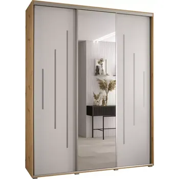 Předsíňová stěna Skříň 45 Canaris 13 200 artisan/bílá/silver