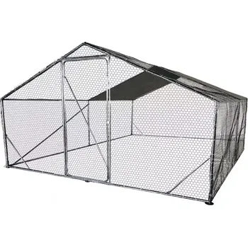 Kovová klec pro drůbež 400x400x220 cm