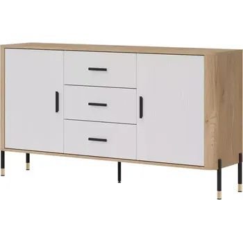 Ložnicová sestava Komoda Dante DT06 dub cremona/bílá