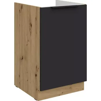 Kuchyňská skříňka Aria BL/AR Anti Fingerprint 50zl 1f Bb