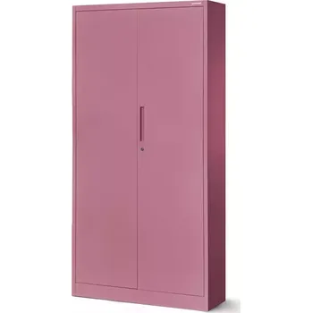 Kancelářská sestava Skříň Jan kov púdrovo ružová