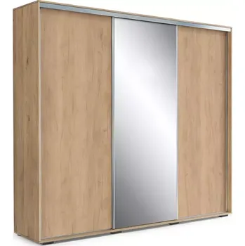 Kancelářská sestava Skříň Aniela A25 250 Zrcadlo/Kraft Zlatý