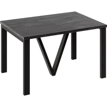 Jídelní set Stůl Titan černý beton